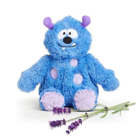 Warmies Microwavable & Weighted Stuffed Animals Blue Monster.