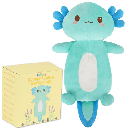 Warmies Microwavable & weighted Stuffed Animal Axolotl.