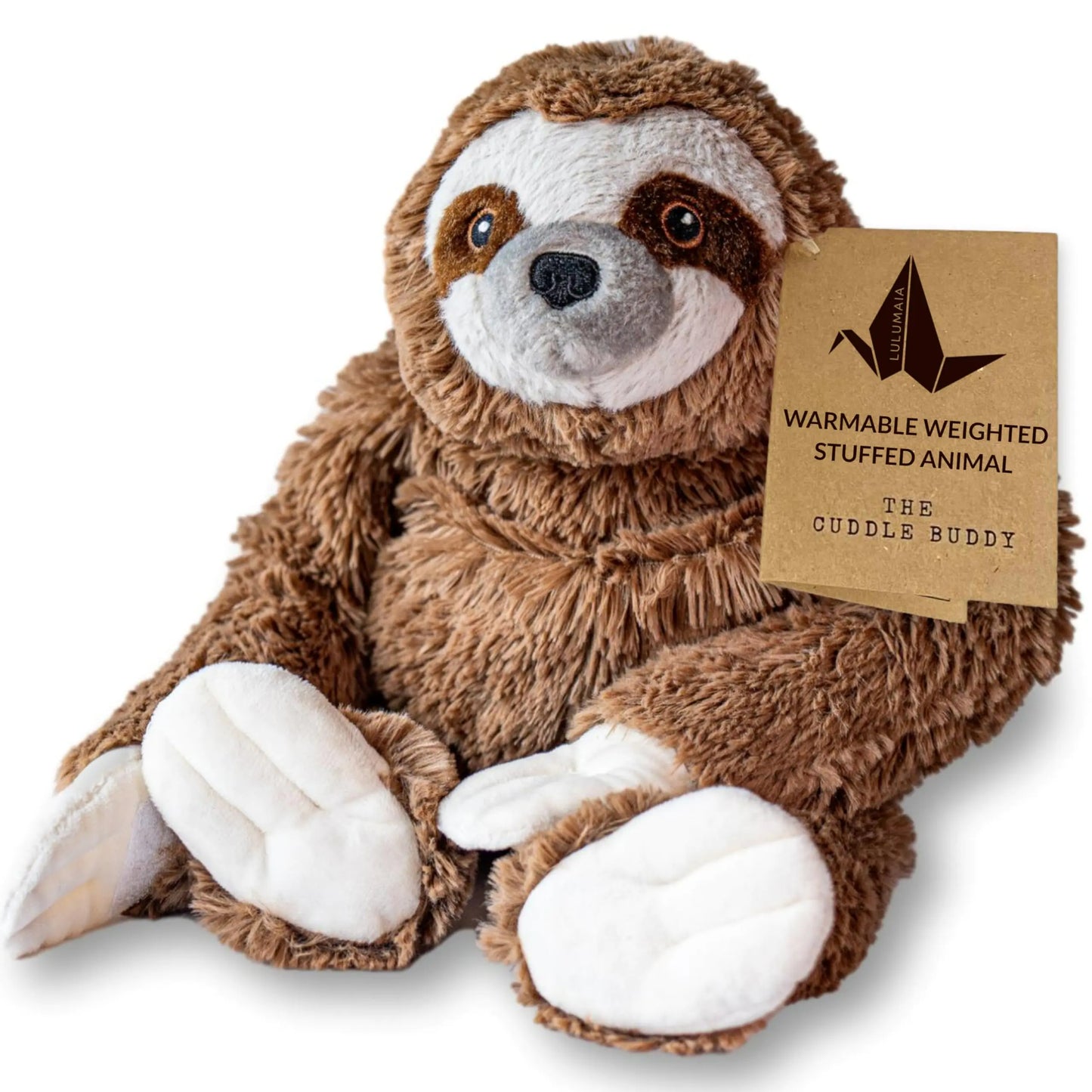 Warmies Extra Large Plush Microwaveable & Weighted Sloth.