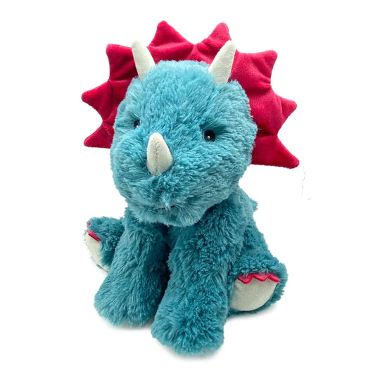 Warmies Microwavable & Weighted Stuffed Animals Triceratops.